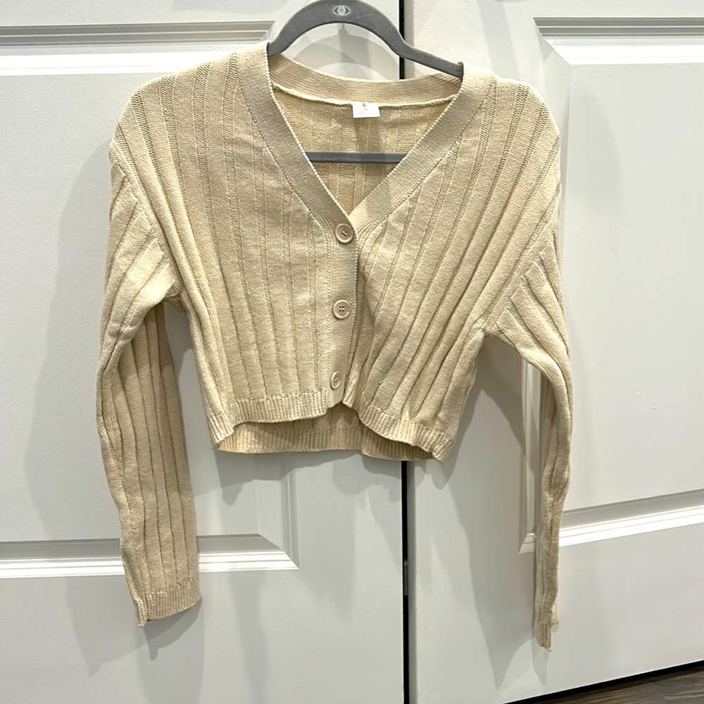Crop cardigan
